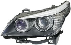 Bmw E60 LCI Kasa Bi-Xenon Sol Far Komple Hella Marka 1EL164907001